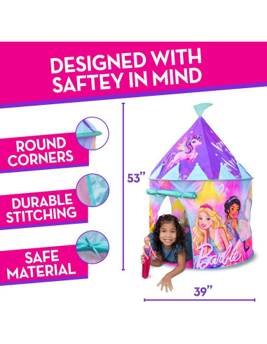 Tienda Castillo Pop Up Barbie Dreamtopia - Sunny Days 99x99x135cm