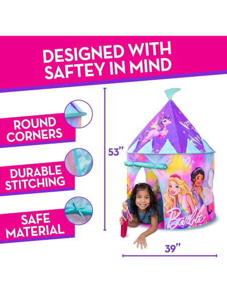 Tienda Castillo Pop Up Barbie Dreamtopia - Sunny Days 99x99x135cm