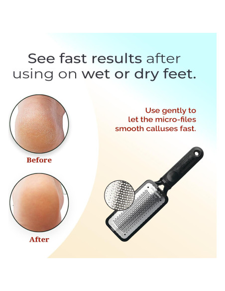 Raspador de Pies Microplane Colossal de Acero Inoxidable 27.5cm