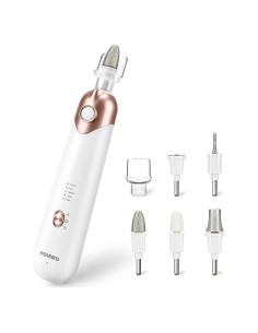 Kit de Manicura y Pedicura Eléctrico POLAMD Blanco 5 Velocidades
