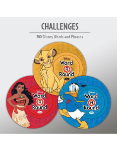 Juego de Trivia Disney WordARound ThinkFun para 10+ años 2