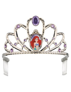 Tiara Ariel Deluxe Princesa Disney La Sirenita Niña