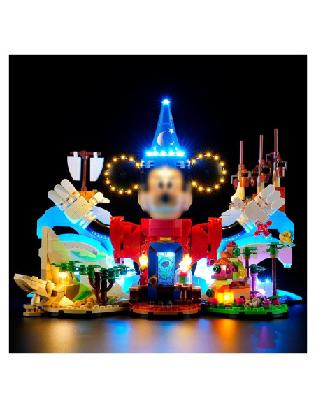 Kit de Luz LED YEABRICKS para LEGO 21352 Magia de Disney