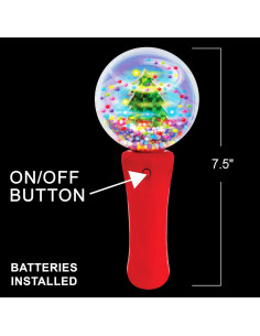 Varita Giratoria Iluminada ArtCreativity 19 cm - Juguete LED 2