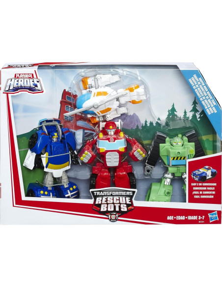 Figuras de Acción Transformers Rescue Bots Hasbro - 4 Figuras Figuras de Acción Transformers Rescue Bots Hasbro - 4 Figuras