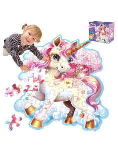 Rompecabezas de Piso Unicornio 45 Piezas Aliex 84x71 cm