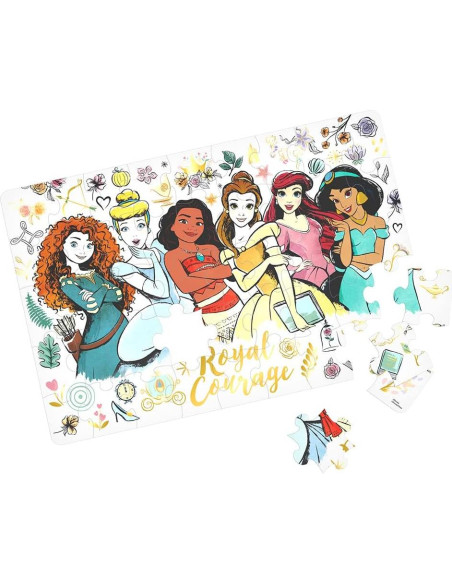 Rompecabezas de Piso Disney 46 Piezas 91x61 cm para Niños