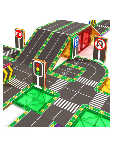 Azulejos Magnéticos para Niños Feoxialy 64PCS Juguetes Educativos