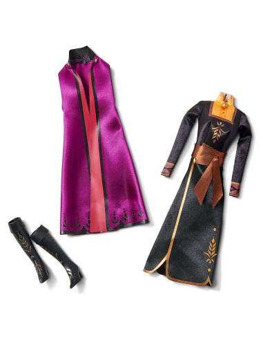 Accesorios Muñeca Clásica Anna Disney Frozen 2 - Vestido y Botas