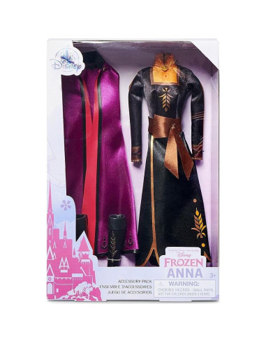 Accesorios Muñeca Clásica Anna Disney Frozen 2 - Vestido y Botas