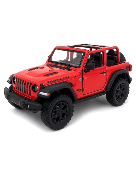 Modelo de Coche de Juguete KiNSMART Jeep Wrangler Rubicon 12.7 cm