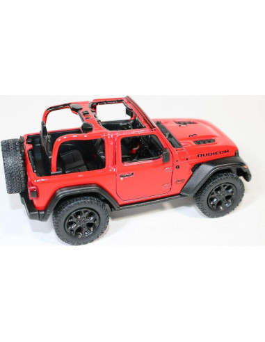 Modelo de Coche de Juguete KiNSMART Jeep Wrangler Rubicon 12.7 cm
