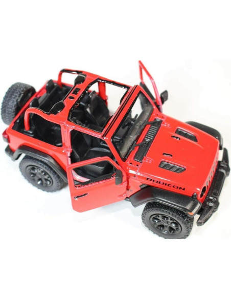 Modelo de Coche de Juguete KiNSMART Jeep Wrangler Rubicon 12.7 cm
