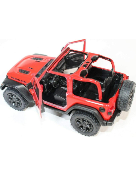 Modelo de Coche de Juguete KiNSMART Jeep Wrangler Rubicon 12.7 cm