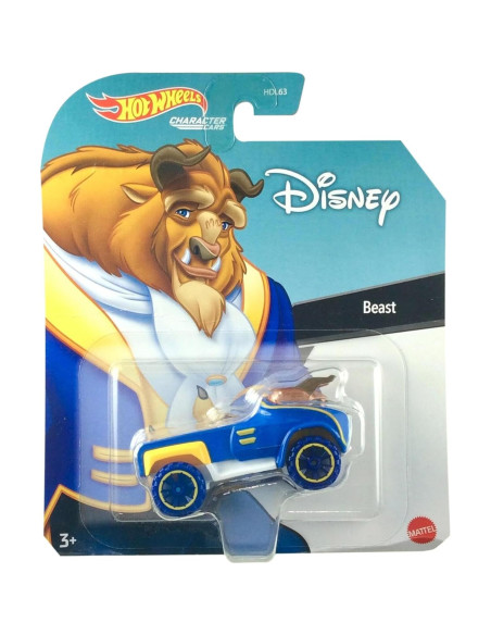 Coche Juguete Hot Wheels La Bella y la Bestia 1:64