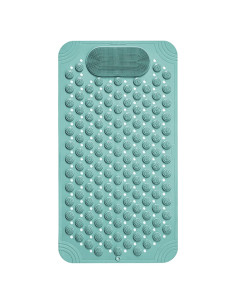 Alfombrilla de baño antideslizante COMUSTER 70x40 cm Verde claro