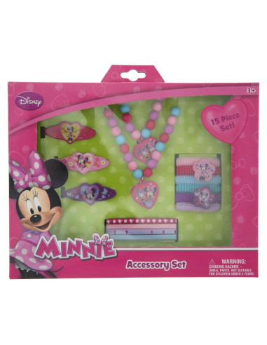 Set de Accesorios Disney Minnie Bowtique 15 Piezas Joyería
