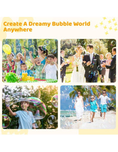 Juego de Varitas de Burbujas B Bangcool - 17 Piezas para Niños 2