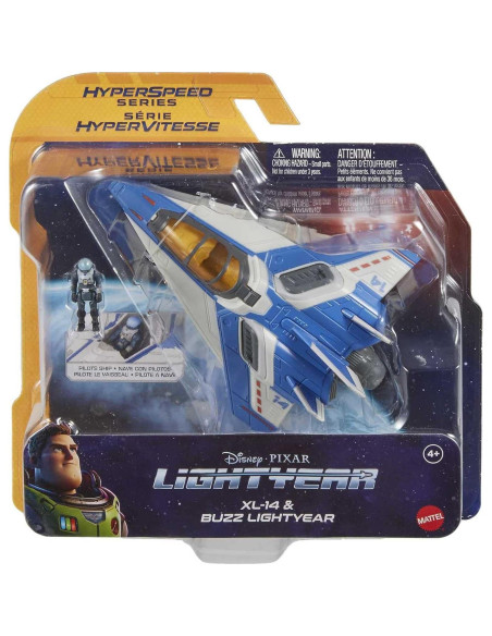 Nave Espacial Mattel Lightyear XL-14 con Figura de Buzz 15 cm