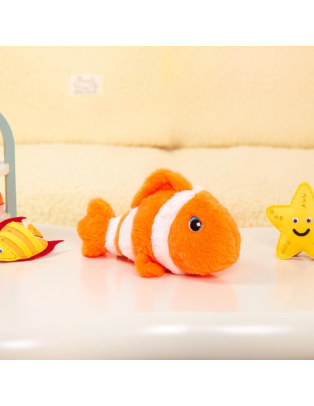 Pez de Peluche LED Guardias Brillantes 30 cm Brilla en la Oscuridad