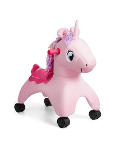 Juguete de Montar Unicornio Rosa Radio Flyer Brillo con Luces