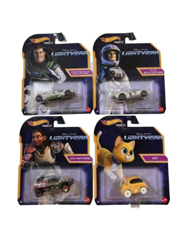 Conjunto de Coches Diecast Hot Wheels Disney Pixar Lightyear