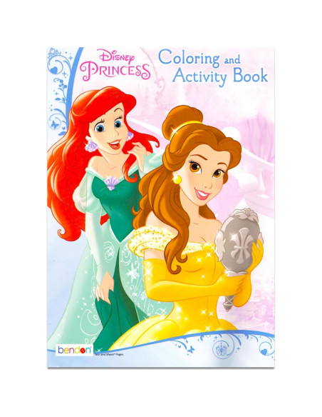 Conjunto de Libros para Colorear Princesas Disney - 7 Libros