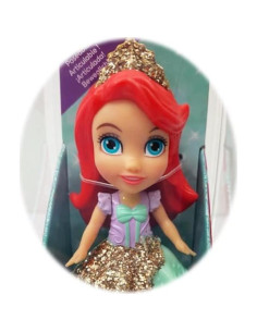 Muñeca Mini Poseable Disney Ariel 15 cm para Regalo 2