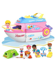 Casa de Muñecas en Barco iPlay, iLearn para Niñas 3-12 Años