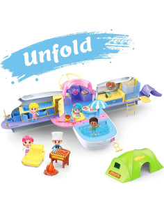 Casa de Muñecas en Barco iPlay, iLearn para Niñas 3-12 Años 2