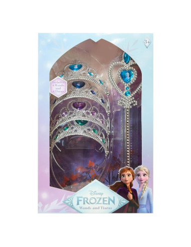 Conjunto de Tiara y Varita LUV HER Frozen - 8 Piezas