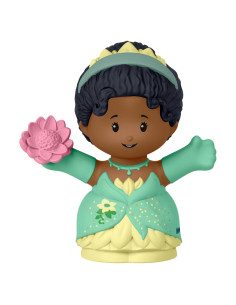 Figura Princesa Tiana Little People Mattel 8.9x6.4x5.1cm