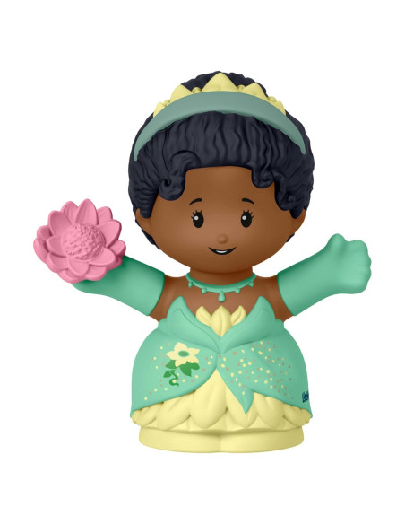 Figura Princesa Tiana Little People Mattel 8.9x6.4x5.1cm