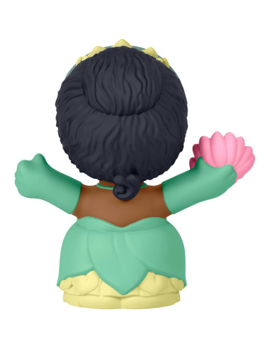 Figura Princesa Tiana Little People Mattel 8.9x6.4x5.1cm