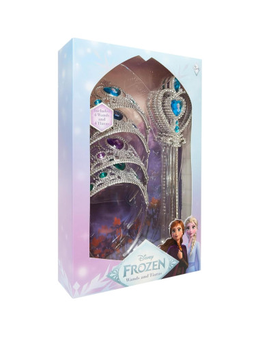 Conjunto de Tiara y Varita LUV HER Frozen - 8 Piezas