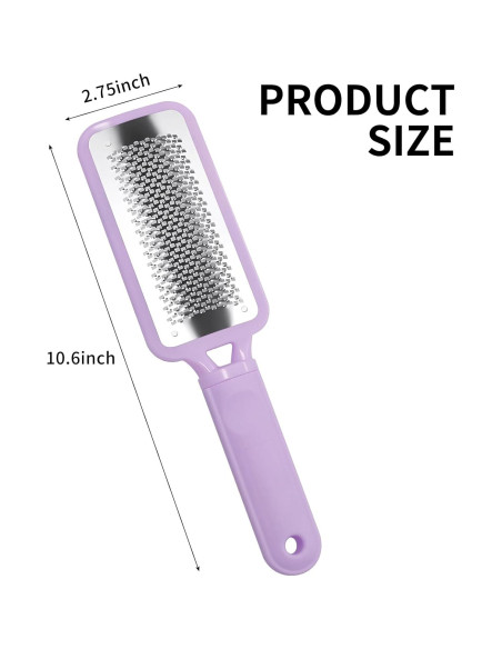 Lima Profesional para Pies TOPMEET - Acero Inoxidable Ergonómico