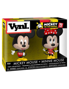 Figuras VYNL Funko Disney Mickey y Minnie 2 Pack