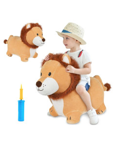 Saltarín Inflable León iPlay, Juguete para Niños 2-5 Años