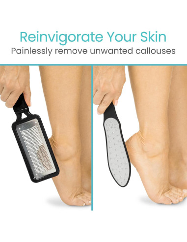 Juego de 3 Limadoras de Pies Vive - Acero Inoxidable