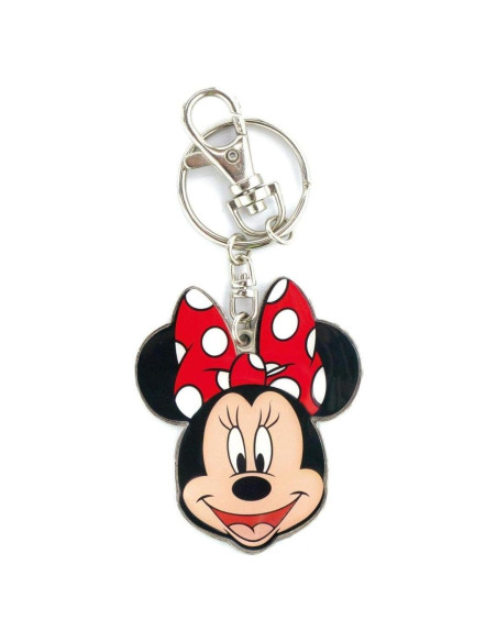 Llavero Disney Minnie Pewter Doble Cara Colorido 5.4x10.16cm