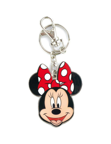 Llavero Disney Minnie Pewter Doble Cara Colorido 5.4x10.16cm