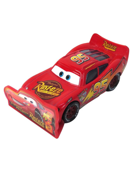 Vehículo de Metal Fundido Disney Cars Rayo McQueen 1:55