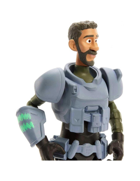 Figura de acción Mo Morrison Mattel Lightyear Jr. Zap Patrol 13.84 cm