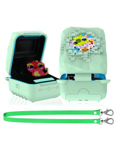 Funda de Silicona SKRVGOJFG para Juguete Bitzee Magicals - Verde Menta