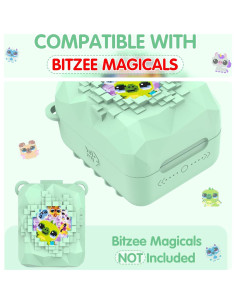 Funda de Silicona SKRVGOJFG para Juguete Bitzee Magicals - Verde Menta 2