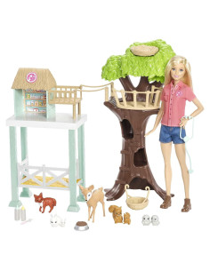 Muñeca Barbie Veterinaria y Centro de Rescate de Animales