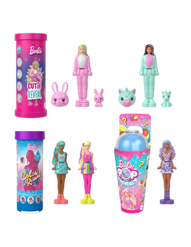 Muñecas Mini BarbieLand Reveal 5-Pack Mattel 3,81 cm