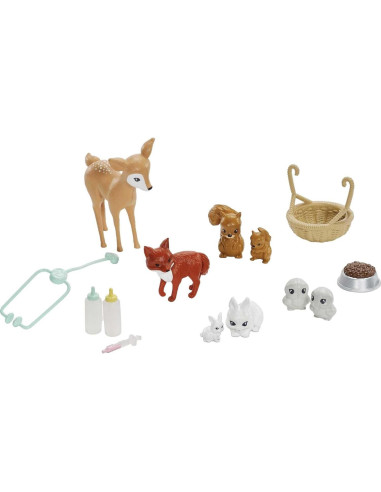 Muñeca Barbie Veterinaria y Centro de Rescate de Animales
