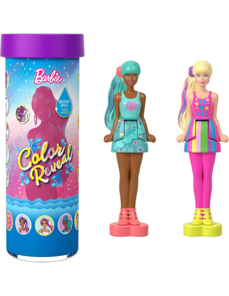 Muñecas Mini BarbieLand Reveal 5-Pack Mattel 3,81 cm