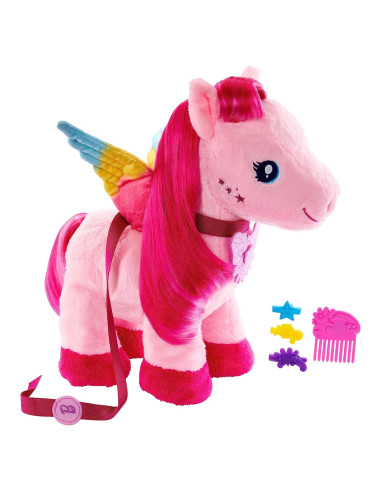 Peluche Pegasus Caminante Barbie 27,94 cm con Sonido